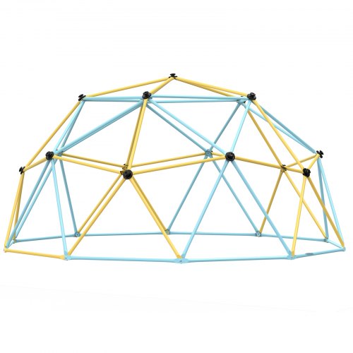 Climbing Dome Jungle Gym Supports 750LBS and Easy Assembly 10FT Geometric
