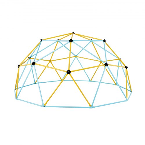 Climbing Dome Jungle Gym Supports 750LBS and Easy Assembly 10FT Geometric