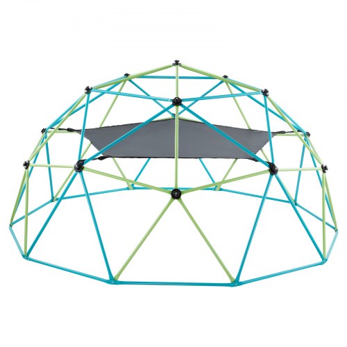 Climbing Dome 10FT Geometric Dome Climber with Swing Hammock 1000LBS