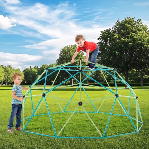 Climbing Dome 10FT Geometric Dome Climber with Saucer Swing 1000LBS
