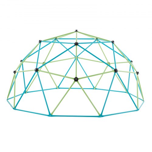 Climbing Dome 10FT Geometric Dome Climber with Saucer Swing 1000LBS