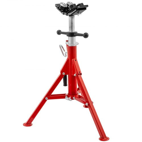 Pipe Jack Stand 2500LB Heavy Duty Welding Pipe Stand with 4Ball Transfer