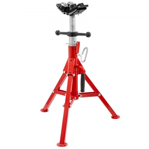 Pipe Jack Stand 2500LB Heavy Duty Welding Pipe Stand with 4Ball Transfer