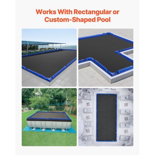 Corner Pool Water Tubes 4 Pack 224 x 22.2 in Corner Winter Water Bags