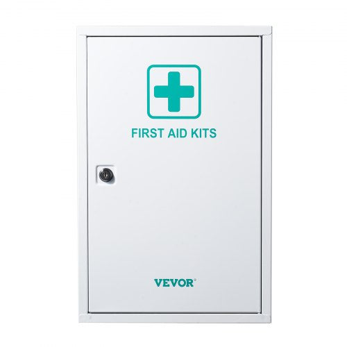 3Shelf First Aid Cabinet 1000 Pieces Large Capacity First Aid Kit Wall
