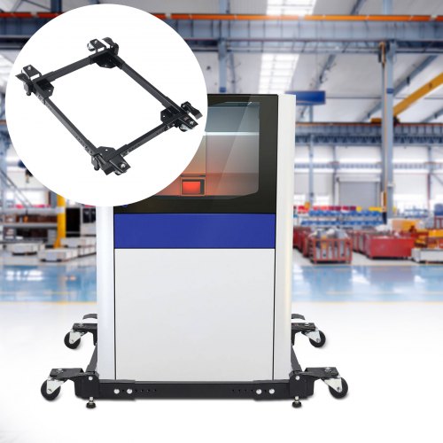Mobile Base 1500 lbs Capacity Adjustable from 20 x 245 to 28 x 335