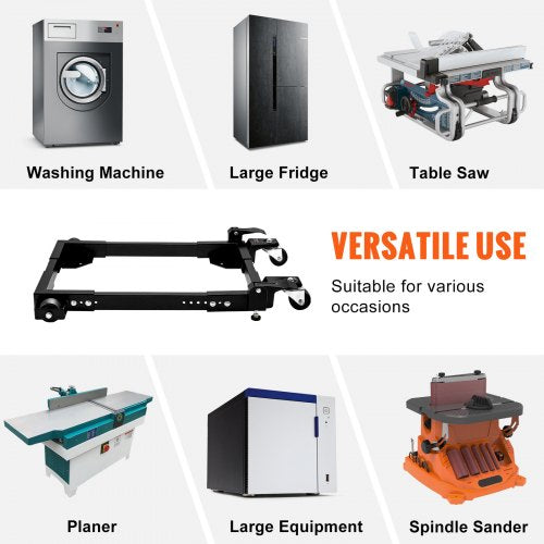Mobile Base 1500 lbs Capacity Adjustable from 18 x 24 to 265 x 315