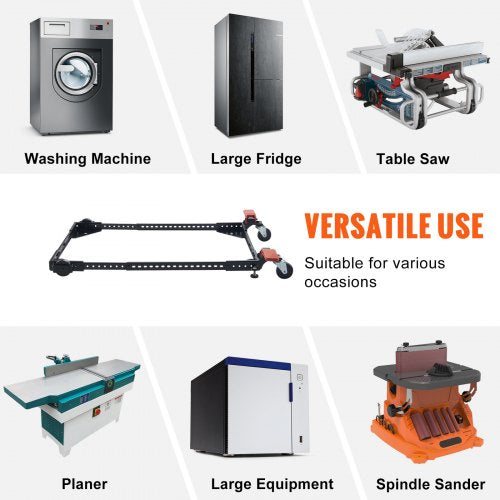 Mobile Base 500 lbs Weight Capacity Adjustable from 12 x 12 to 36 x