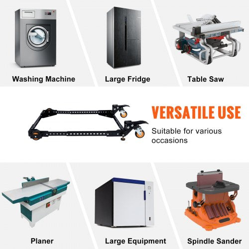 Mobile Base 650 lbs Weight Capacity Adjustable from 12 x 12 to 36 x