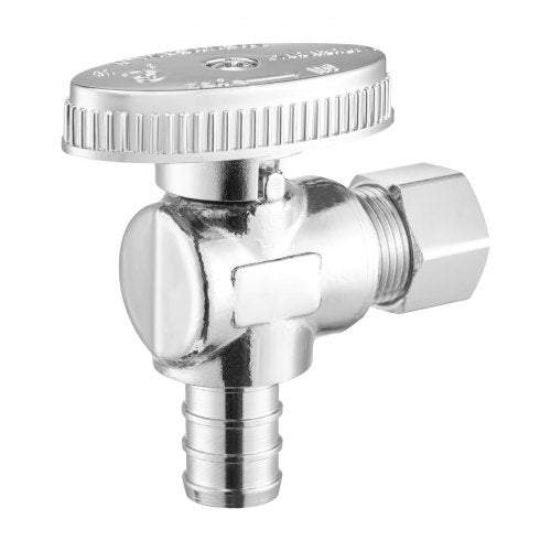 10 Pack Angle Stop Valve Water Shut Off Valve 12 PEX x 38 OD