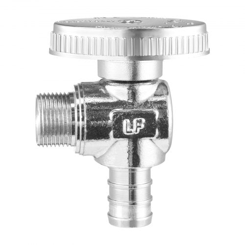 10 Pack Angle Stop Valve Water Shut Off Valve 12 PEX x 38 OD