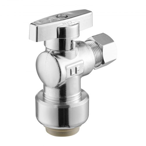 10 Pack Angle Stop Valve PushtoConnect Water Shut Off Valve 12 PTC x