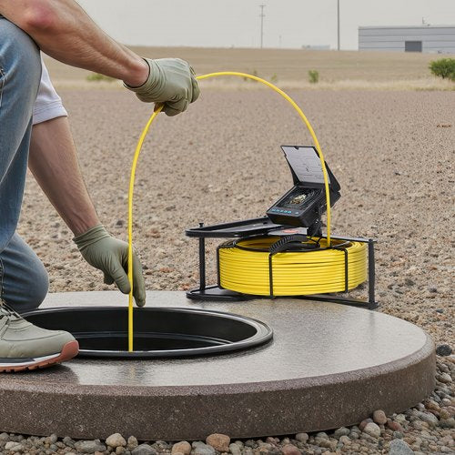 Sewer Camera 66 Ft20M 43 Drain Inspection Ip68 Waterproof Snake Plumbing With