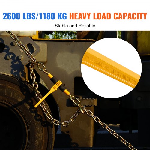 Chain Binder Ratchet Load Binder 14516 2600 lbs for Tie Down 2 Pack