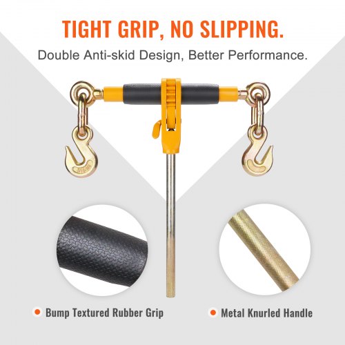 Ratchet Chain Binder 3812 Heavy Duty Load Binders with G80 Hooks