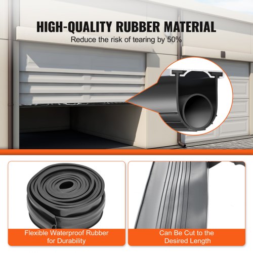 Garage Door Seals Bottom Rubber U Shape O Ring Combination Garage Door