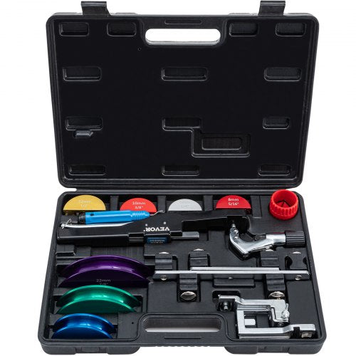 Copper Pipe Bender 7 Colorful Dies 1478 inch 90 Degrees Forward and Reverse