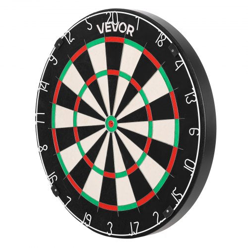 Dart Board HighGrade SelfHealing Sisal Fiber Dartboard with StapleFree