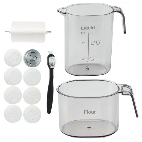 Electric Pasta Maker 150W Automatic Noodle Maker Machine with 8 Pasta