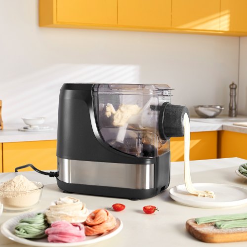 Electric Pasta Maker 150W Automatic Noodle Maker Machine with 8 Pasta