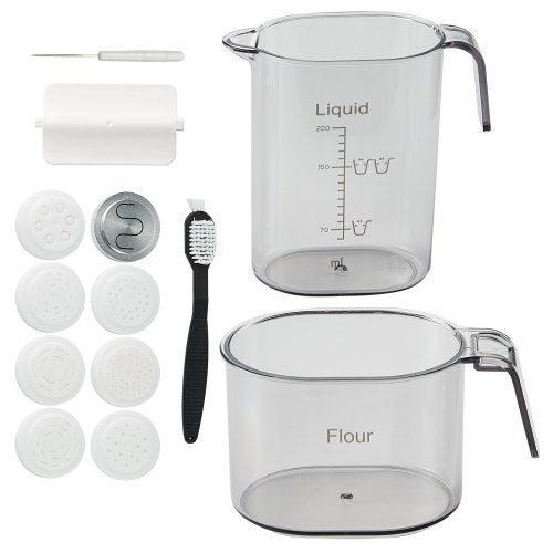 Electric Pasta Maker 150W Automatic Noodle Maker Machine with 8 Pasta