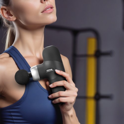 Massage Gun Deep Tissue Percussion Muscle Massager for Athletes – with 4