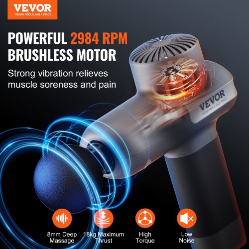 Mini Massage Gun Percussion Muscle Massage Gun for Athletes – with 5 Speed