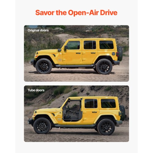 Jeep Tube Doors 2Door Hunting Style Jeep Tubular Door with HeavyDuty
