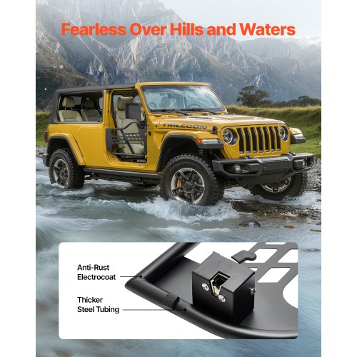 Jeep Tube Doors 2Door Hunting Style Jeep Tubular Door with HeavyDuty