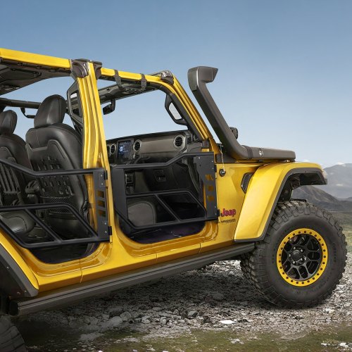 Jeep Tube Doors 4Door Adventure Style Tubular Door With Heavyduty Hinges Oe