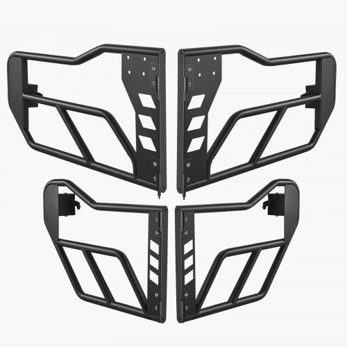 Jeep Tube Doors 4Door Adventure Style Tubular Door With Heavyduty Hinges Oe