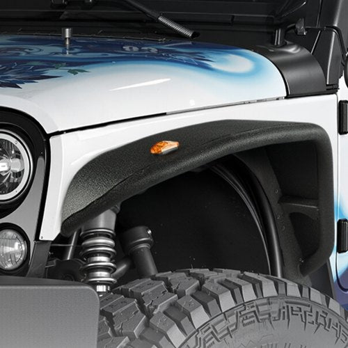 Fender Flare Front Fender Flares Compatible with 20072018 Jeep JKJKU 24