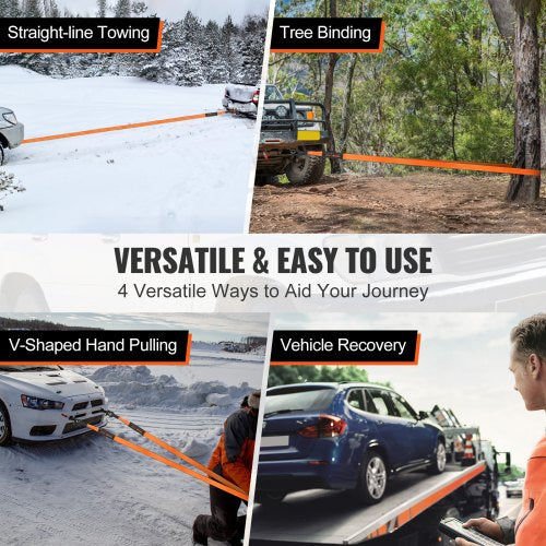 OffRoad Recovery Kit 3 x 30 Heavy Duty Winch Recovery Kit with 30000