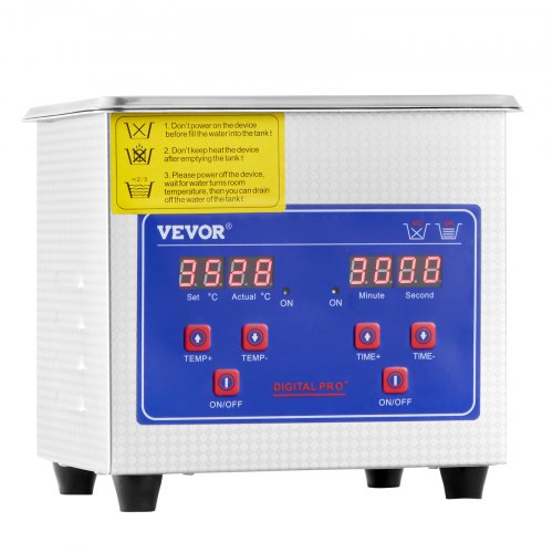 Professional Ultrasonic Cleaner 0.3 L Ultrasonic Jewelry Cleaner with Digital