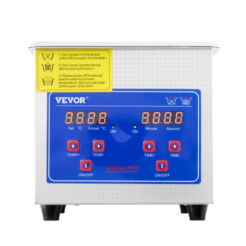 Professional Ultrasonic Cleaner 0.3 L Ultrasonic Jewelry Cleaner with Digital