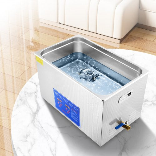 Professional Ultrasonic Cleaner 27.2 L Ultrasonic Jewelry Cleaner with Digital