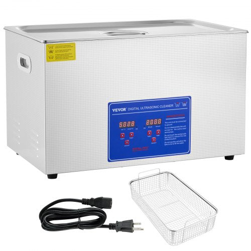 Professional Ultrasonic Cleaner 27.2 L Ultrasonic Jewelry Cleaner with Digital