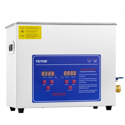 Sonic Cleaner with Digital Timer Heater Professional Ultra Sonic Jewelry