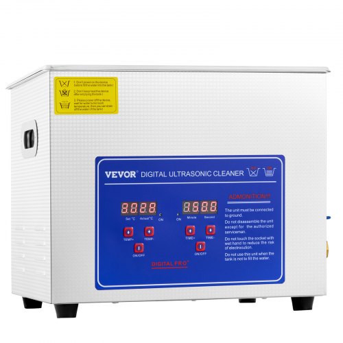 Professional Ultrasonic Cleaner 10L Ultrasonic Jewelry Cleaner with Digital