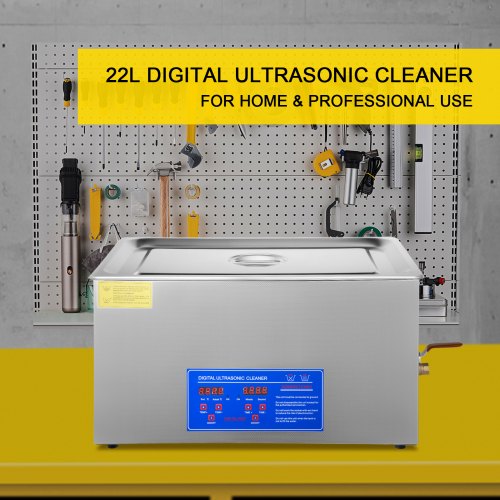 22L Industrial Ultrasonic Cleaner with Digital TimerHeater 40kHz