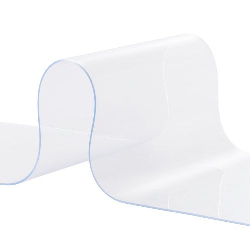 Strip Curtain 150 Length 8 Width 008 Thickness Clear Smooth Plastic
