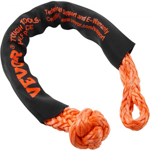 Synthetic Soft Shackle 12 x 22 2 Pack 44092 lbs 20 Ton Breaking