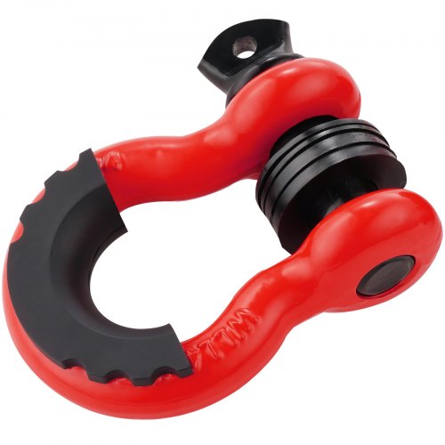 34 DRing Shackle 2 Pack Alloy Steel Shackles 62832 lbs 285 Ton Break