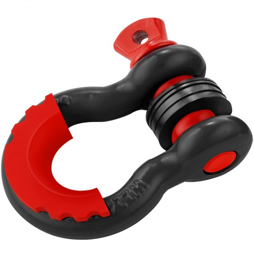 34 DRing Shackle 2 Pack Alloy Steel Shackles 62832 lbs 285 Ton Break