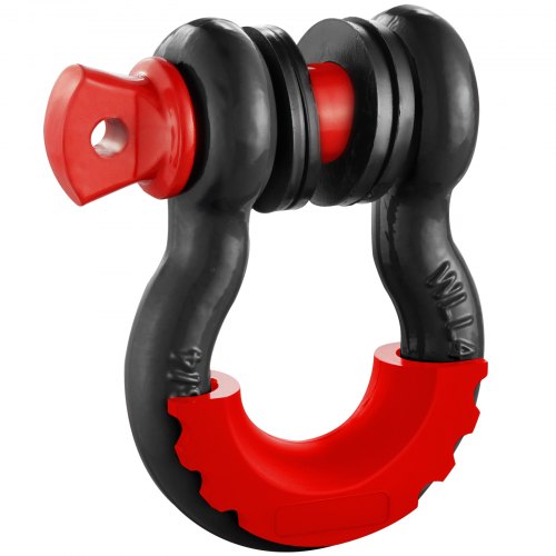 34 DRing Shackle 2 Pack Alloy Steel Shackles 62832 lbs 285 Ton Break