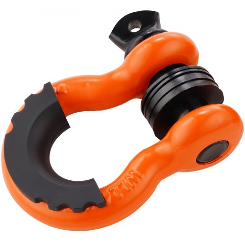 34 DRing Shackle 2 Pack Alloy Steel Shackles 62832 lbs 285 Ton Break