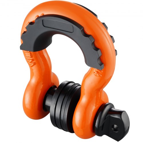 34 DRing Shackle 2 Pack Alloy Steel Shackles 62832 lbs 285 Ton Break
