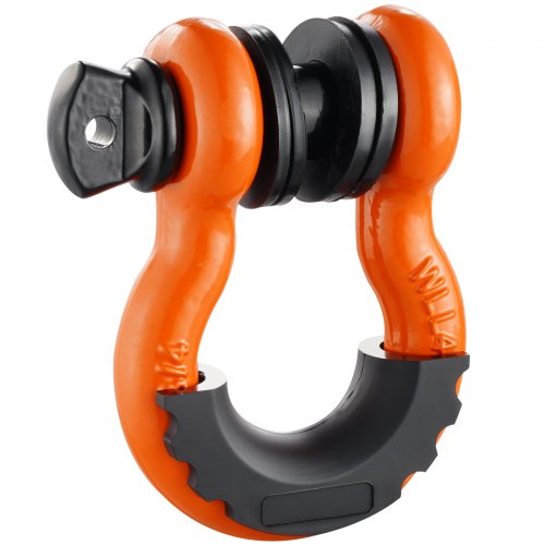 34 DRing Shackle 2 Pack Alloy Steel Shackles 62832 lbs 285 Ton Break