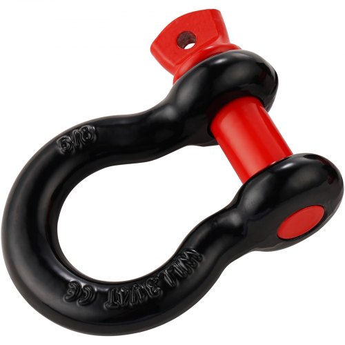 58 DRing Shackle 4 Pack Alloy Steel Shackles 28660 lbs 13 Ton Break