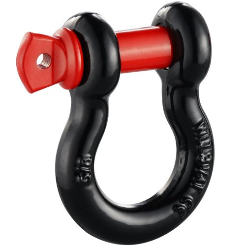 58 DRing Shackle 4 Pack Alloy Steel Shackles 28660 lbs 13 Ton Break